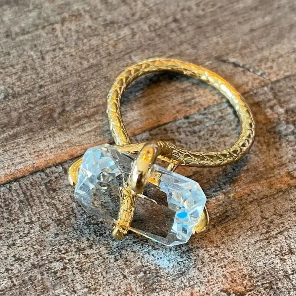 NEW From Fire Gemstone Statement Ring - Picture 12 of 16